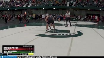 184 lbs Champ. Round 1 - Jon Halvorsen, Northwestern vs Greyden Penner, Oklahoma