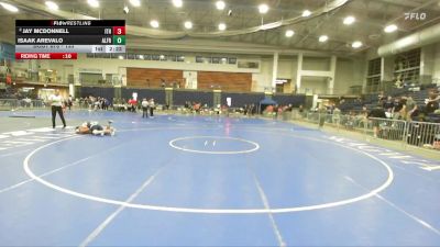 133 lbs 1st Place Match - Isaak Arevalo, USMAPS vs Jay McDonnell, Ithaca