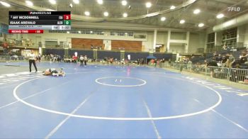 133 lbs 1st Place Match - Isaak Arevalo, USMAPS vs Jay McDonnell, Ithaca