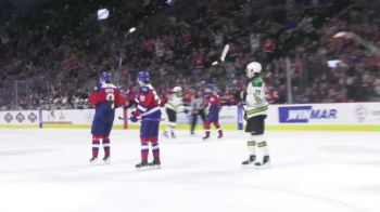 Max Vilen Scores Tying Goal For Moncton On Deflection