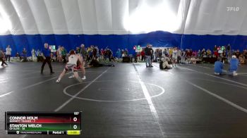 157 lbs Finals (2 Team) - Connor Holm, Burnett Trained vs Stanton Welch, CP Elite