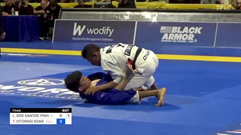 LUCAS DOS SANTOS PINHEIRO vs THALISON VITORINO SOARES 2023 World Jiu-Jitsu IBJJF Championship