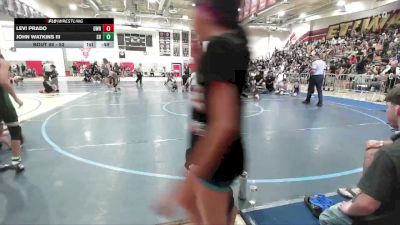 53 lbs Semifinal - John Watkins Iii, Socal Hammers vs Levi Prado, Deep Waters RTC
