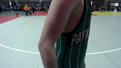 140 lbs Cons. Round 2 - Carter Seibert, GMLOS vs Kevin Kerzman, Paynesville