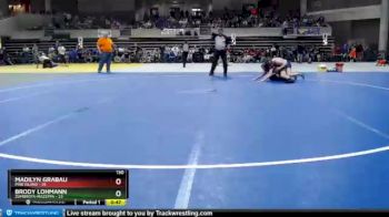130 lbs Semis (4 Team) - Madilyn Grabau, Pine Island vs Brody Lohmann, Zumbrota-Mazeppa