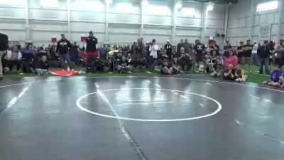 110 lbs Semifinal - Evan Ulrich, West Virginia Wild vs Isaac Day, Donahue Wrestling Academy
