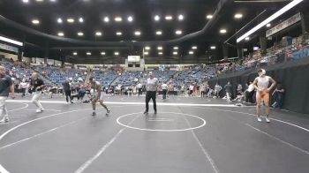 141 lbs Cons. Round 4 - Thomas Blackmon, Missouri Baptist University vs Hunter True, Midland (Neb.)