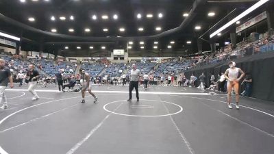 141 lbs Cons. Round 4 - Thomas Blackmon, Missouri Baptist University vs Hunter True, Midland (Neb.)
