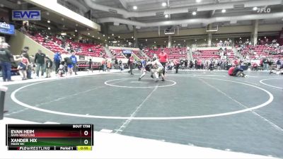 88 lbs 5th Place Match - Xander Hix, Maize WC vs Evan Heim, Rams Wrestling