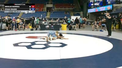 150 lbs Cons. Rd Of 64 - Nikolas Marnika, New York vs Ethan Krazer, Pennsylvania