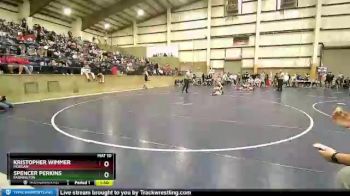 120 lbs Champ. Round 2 - Kristopher Wimmer, Morgan vs Spencer Perkins, Farmington