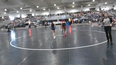 Girls 107 lbs Champ. Round 1 - Summer Bragaw, Munford Girls vs Doria Hamlet, Independence High School Girls