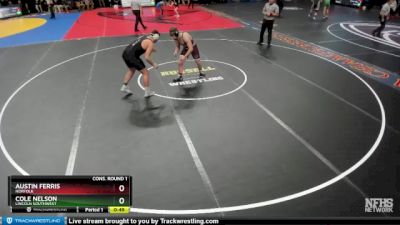 Cons. Round 1 - Cole Nelson, Lincoln Southwest vs Austin Ferris, Norfolk