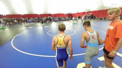 113 lbs Round 1 (8 Team) - Haydn Farris, Roncalli B vs Dalton Lein, Mauston