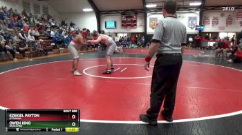285 lbs 11th Place Match - Ezekiel Payton, Ottumwa vs Owen King, Muscatine