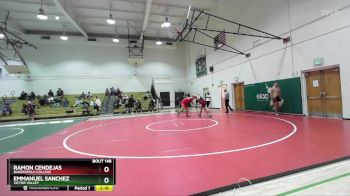 197 lbs Cons. Semi - Emmanuel Sanchez, Victor Valley vs Ramon Cendejas, Bakersfield College