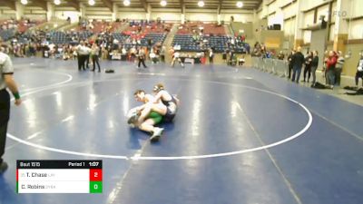 153 lbs Semifinal - Titan Chase, Layton vs Cooper Robins, Syracuse