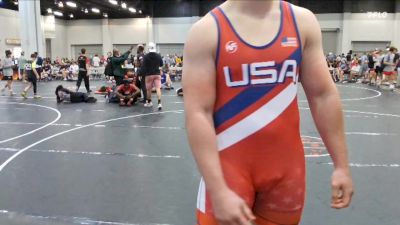 215 lbs Round 1 (4 Team) - Gavin Massingill, Funky Bunch vs Tyler Patterson, Alpha Elite