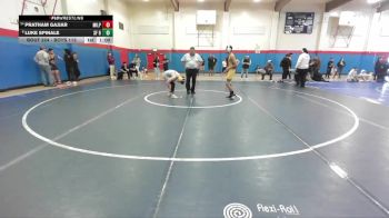 Boys 113 lbs Cons. Round 1 - Pratham Gajjar, Milpitas Boys vs Luke Spinale, Saint Francis Boys