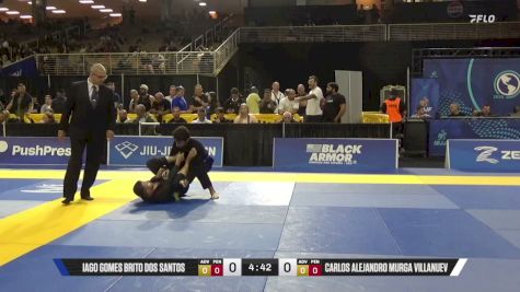 Carlos Alejandro Murga Villanuev vs Iago Gomes Brito Dos Santos 2026 Pan Jiu Jitsu IBJJF Championship