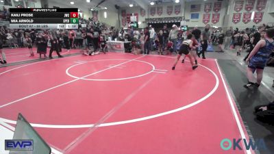 88 lbs Rr Rnd 3 - Kaili Prose, Jay Wrestling Club vs Mia Arnold, Sperry Wrestling Club