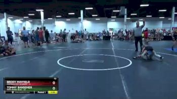 72 lbs Round 6 (8 Team) - Tommy Bansemer, Iron Horse Blue vs Brody Mayfield, Mayfield Mat Academy