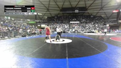 Boys 2A 190 lbs Cons. Round 4 - Ezequiel Ramirez, Toppenish vs Marquiese Vestal, North Kitsap