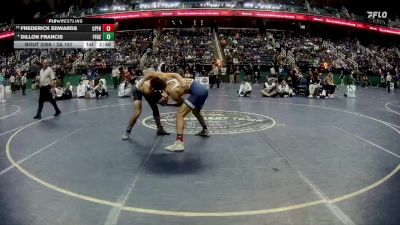 3A 157 lbs Champ. Round 1 - Frederick Edwards, Cape Fear vs Dillon Francis, First Flight High School