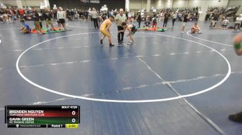 132 lbs Champ. Round 3 - Brenden Nguyen, Team Idaho Wrestling Club vs Gavin Green, M2 Training Center