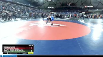 110 lbs Champ. Round 1 - Corbin Ward, Steelclaw Wrestling Club vs Elijah-tiger Cabaluna, Inland Northwest Wrestling Training Center