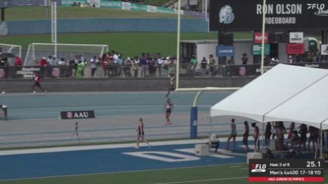 2026 AAU Junior Olympic Games - Youth Boys' 4x400m Relay, Semi-Finals 3 - Age 17-18