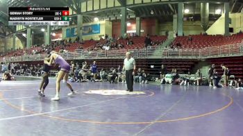 140 lbs Round 4 (6 Team) - Madisyn Hostetler, Grand Island vs Geniah Story, Lincoln Northeast