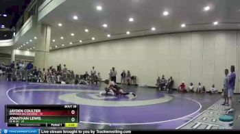 160 lbs Round 7 (8 Team) - Jonathan Lewis, SD Blue vs Jayden Coulter, Nebraska Big Kahunas