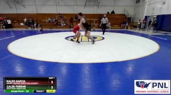 160 A Round 1 - Kaleo Garcia, Daniel Cormier Wrestling Academy vs Caleb Farrar, Gold Rush Wrestling