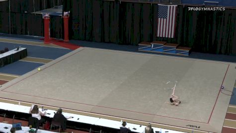 Clara Kang - Hoop - 2021 Rhythmic Elite Qualifier