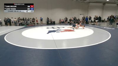 55 kg Champ. Rd Of 16 - Cael Muller, Steller Trained Wrestling vs Luke Young, M2 Training Center