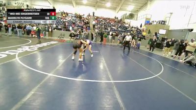 120 lbs Champ. Round 1 - Madelyn Flygare, Tooele vs Mei-Mei Engebretsen, Brighton