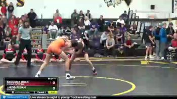 126 lbs Round 1 - Kendrick Huck, Nashua-Plainfield vs Jakob Regan, Waukon