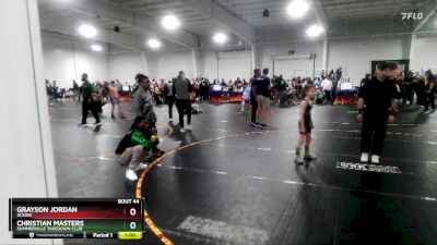 65 lbs Cons. Round 3 - Grayson Jordan, SCSOW vs Christian Masters, Summerville Takedown Club