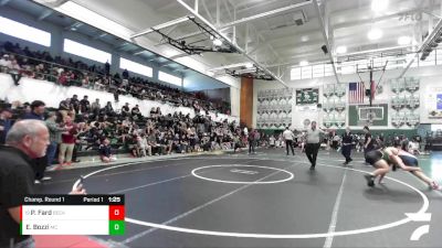 157 lbs Champ. Round 1 - Parsa Fard, Beckman vs Erick Bozzi, Mira Costa