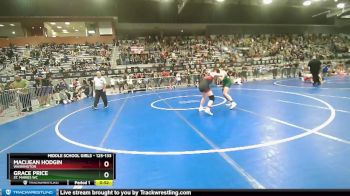 125-133 lbs Cons. Round 1 - Macijean Hodgin, Washington vs Grace Price, St. Maries WC