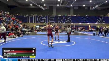 138 lbs Cons. Semi - Riley Brewer, Lee County vs Gatlin Tate, Prattville