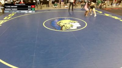 190 lbs Champ. Round 2 - Lyric Bryant, Unattached vs Gianna Tammo, Unattached