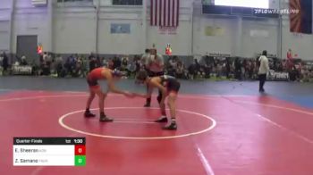 95 lbs Quarterfinal - Ej Sheeran, Nor-Cal Inferno vs Zack Samano, Pounders WC
