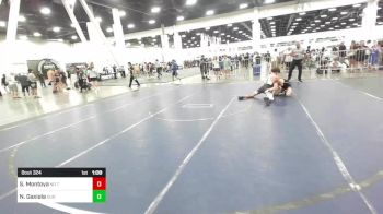 132 lbs Round Of 32 - Santos Montoya, No Team vs Nicolas Gaxiola, DUB Wrestling