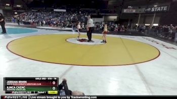 78 lbs 7th Place Match - Jordan Irwin, White River Hornets Wrestling Club vs Ilinca Cazac, Redmond Wrestling