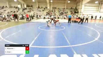 113 lbs Consi Of 8 #2 - Leo Maestas, CA vs Caio Aron, TX