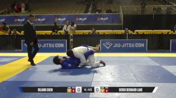 Derek Bernard Lane vs Siliang Chen 2026 Pan Jiu Jitsu IBJJF Championship