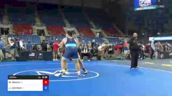 285 lbs Round Of 16 - Matthew Moore, Colorado vs Jacob Johnson, Indiana