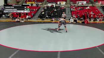 184 lbs Semifinal - Logan Cole, Missouri vs Damarion Ross, Northern Illinois